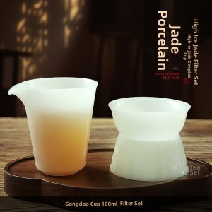 MIANXIAOCHENG | High Ice Jade Porcelain Tea Set