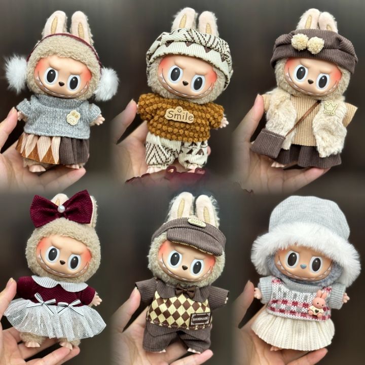 Labubu Rengeas Labubu First Second Generation Plush Clothes And Skirts Replacement ...