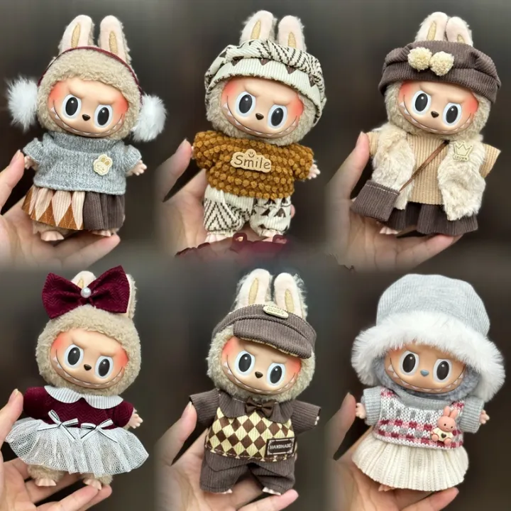 Labubu Laundry Labubu First Second Generation Plush Clothes And Skirts Replacement ...