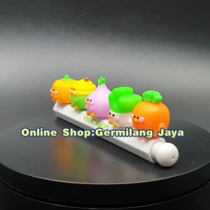 SPARROW Pen Silikon / Silicone Pen / Pen Karakter Lucu Cantik VEGETABLES (7164)