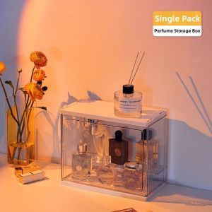 Perfume Organizer Dust-proof Display Case Cosmetic Storage Box