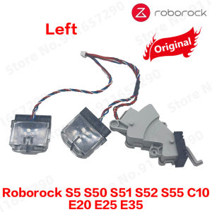 Roborock | Original Roborock S5 S50 S51 S52 S55 C10 E20 E25 E35 Cliff Sensor Spare Parts Left and Right Cliff Harness Assembly Accessories