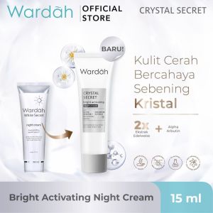 Wardah Crystal Secret Brightening Day Cream & Night Cream