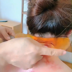 Facial Massager V Face Lifting Guasha Board Body Massage Tool Guasha Massager Natural Resin Massager Scraper