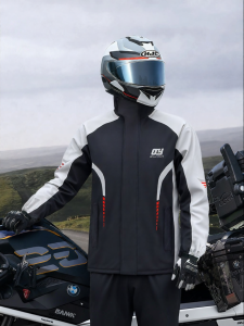 QUANYAN | Mens Waterproof Breathable Rain Suit for Delivery Riders