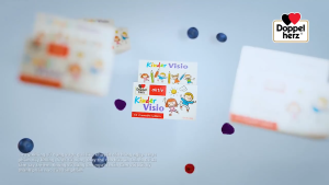 Viên nhai bổ mắt Kinder Visio DoppelHerz tăng cường sức khỏehỗ trợ đôi mắt bé khỏe mạnh thị lực tốt - Hộp 60 viên