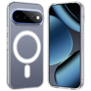 For Magsafe Magnetic Transparent Clear Case For Google Pixel 11 10 9 8 7 Pro XL 10A 9A 8A 7A Shockproof Protective Phone Cover