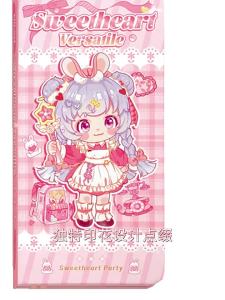 [SG] Journal Notebook Sweet Heart Party Weeks Cute Journal Notebook High-Value Diary for Girls Gift
