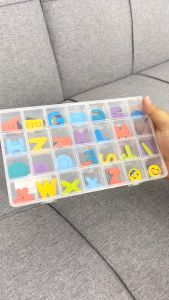 Beringin Toys Magnetic Letter Stickers 52 Pcs / Mainan Edukasi Alfabet / Mainan Anak / Mainan Kreatifitas