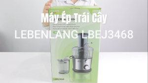 Máy Ép Trái Cây LEBENLANG LBEJ3468 công suất 800W dung tích 1100ml bảo hành 24 tháng - hàng chính hãng