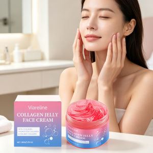Collagen Face Cream Deep Hydration Improve Skin Texture Fade Fine Lines Brightening Softening Smoothing Moisturizing Face Care