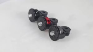 Bộ Chuyển Đổi Chân Máy Mini Xoay 360 Độ Ốc Vít 1/4 Inch Chất Liệu Nhôm CNC Khớp Nối Khóa Chắc Chắn Dành Cho GoPro Hero 12 11 Pocket 2 FIMI PALM 2 Insta360 X3 Osmo