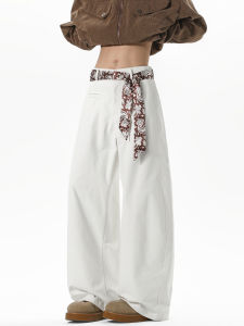 WUKONGYOUHUO | Peanut Flower Vintage Street Loose Casual Pants