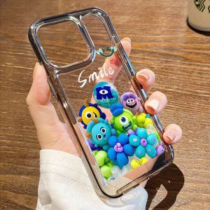 Apple 17Pro Phone Case New iPhone 15Promax Unique High-End Feeling 14Girls Heart 13Full Cover pro Anti-Fall 12Womens Style 8Plus Transparent XSMAX Cute Cartoon