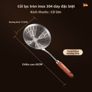 HUAJIDA | Rây Inox 304 Cỡ Lớn Đạt Tiêu Chuẩn Thực Phẩm