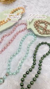 TASBIH MUTIARA PREMIUM 33 BUTIR / Tasbeh / Tasbi / Tasbihh / Dzikir / Souvenir Pernikahan / Kado Pengajian /Alat Hitung /  Sovenir / Hadiah / Alat Shalat /  Oleh oleh ibadah haji dan umroh / Tasbih Premium /  Tasbe / Zikir / Rumbai