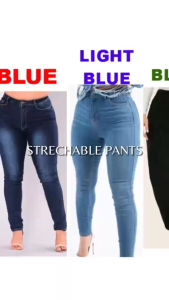 August Jeans Pants Stretchable Midwaist 5166 30-42