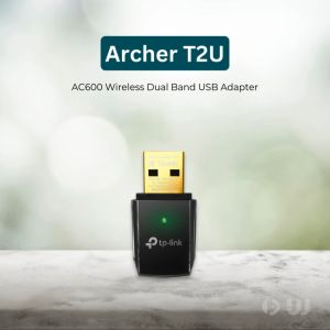 TP-Link Archer T2U AC600 Wireless Dual Band USB Adapter WiFi Adapter WiFi Receiver WiFi Dongle TP LINK TPLINK
