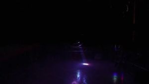 150W LED ไฟหมุน KTV360° พร้อม 12 ดวง ไฟแฟลชบาร์ เลเซอร์ สั่งงานด้วยเสียง ไฟดิสโก้ปาร์ตี้