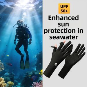 JIFANPAUL | Womens Sun Protection Cut Resistant Diving Gloves Long