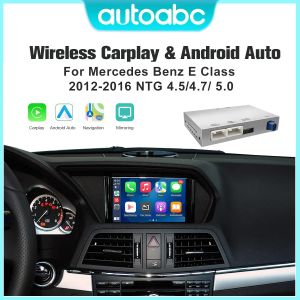 New Wireless CarPlay For Mercedes Benz E-Class W212 E Coupe C207 NTG4.5/4.7 NTG 5.0 2012-2016 with Mirror Link AirPlay Car Play