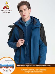 Mexican | Insulated Thickened Warm Windproof Ski Suit