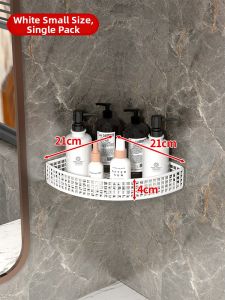 evesigar | Corner Wall Mount Bathroom Organizer
