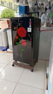 Kulkas 1 Pintu POLYTRON PRA 16 CRX BELEZA 160 Liter Pintu Kaca