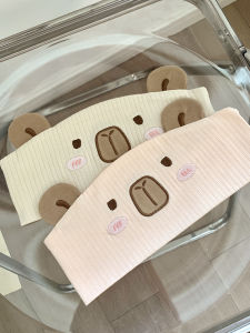 Postpartum Summer Thin Headband Large Head Circumference Cute Baby Cap Autumn Winter Maternity Headwear Comfortable Soft Fabric