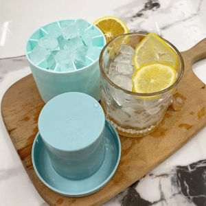 Khuôn Làm Đá Viên Silicon Hình Tròn Thân Thiện Với Môi Trường Tự Làm Tại Nhà Dụng Cụ Làm Đá Mùa Hè Đồ Dùng Quầy Bar Sáng Tạo Dùng Để Làm Đá Trong Tủ Lạnh