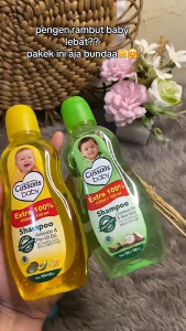 Cussons Baby Shampoo Avocado Oil & Pro-Vit B5 100ml / 200ml - Sampo Perawatan Rambut Bayi
