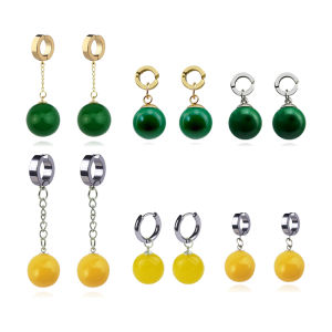 Anime Cosplay Jewelry Black Goku Earrings Earclips for Women Men Prop Jewelry Gifts