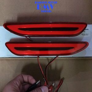 Mata Kucing Reflektor Lampu LED Bemper Belakang Toyota Sienta 2016 2017 2018 2019 2020 2021 2022