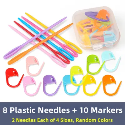 Knitting Markers and Crochet Hook