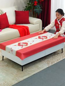 Taplak Meja Tamu Mewah Premium 90x150cm/Taplak Meja 3D Tebal Waterproof Motif Bunga Anti Air Kualitas Import / Taplak Meja Bahan PVC/Taplak Meja Motif / Taplak Meja Anti Minyak Air / Taplak Meja Ruang Tamu