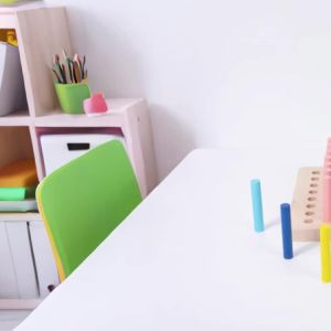 Wooden Color Categorization Rod Colorful Sticks Game Childrens Hand Fine Motor Training Toy Color Cognition Game Sensory Gift
