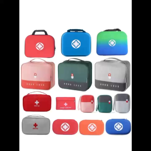 Multi-type Medical First Aid Storage Organizer Bag Portable Outdoor Travel Empty Bag Household Medical Kit Bag