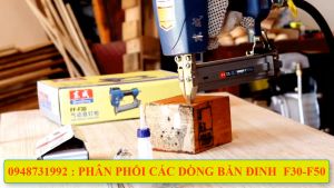 Máy Bắn Đinh Gỗ Dùng Hơi F30-DBM - Tặng Hộp 5000 Đinh Gỗ F30 - Bảo Hành 6 Tháng