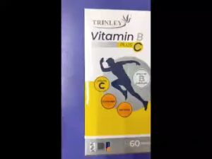 Trinley Vitamin B Complex Plus C+ 60 Tablets