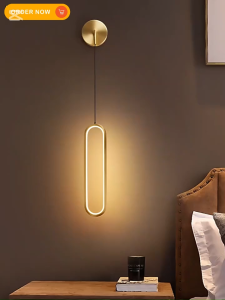 Modern Contemporary Copper Wall Lamp  LED Tricolors Interior Brass Gold Sconce Lighting Decor