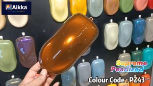 AIKKA PZ43 Chestnut Bronze | Supreme Pearlized | Automotive 2K Car Paint Motor Body Aerosol Spray Cat Bancuh Kereta DIY