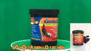 Bổ Nội Tạng Đen[1 lọ 120 viên]Chuyển Hóa Nhanh Năng Lượng Thức ĂnLưu Thông Khí Huyết Cho Gà Đá.Thuố.c Gà Thái Lan