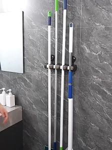 Móc Treo Chổi Kẹp Treo Cây Lau Nhà Hút Chân Không Siêu Chắc Giá Móc Treo Đồ Đa Năng Chịu Lực Tốt MEHOM - MTC01