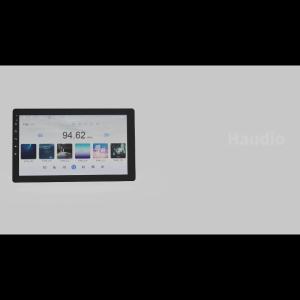 Haudio 360° Rotatable screen Android Car screen 10.1 inches android 13.0 IPS LCD screen High resolution Android radio WiFi BlueTooth stereo GPS navigation AI smart Appple Carplay With Reverse Cam
