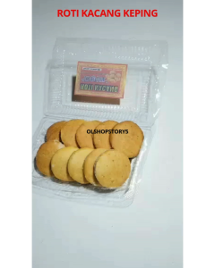 Roti Kacang Isi 10 Keping Asli Terasa Kacangnya A