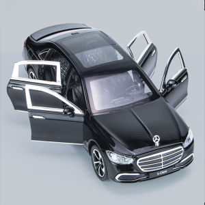 LEO 1:24 Mercedes Benz S400L Diecast Model Car Alloy Cars Toys Collection Gift For Kids Boy Girl