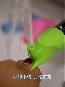 Silicone Faucet Extender 2 Way Food Grade Silicone Sink Bath Tap Bathroom Kitchen Faucet Extender Children Wash Hand Rinse Mouth 硅胶水龙头延长器