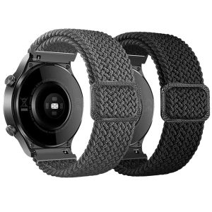 Nylon 22mm 20mm Strap For HUAWEI WATCH GT 5 4 46mm WATCH 4 Pro GT 3 GT2 Pro 42mm Buds Band Watchbands Soft Replacement Wristband
