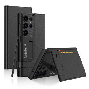 Shockproof Armor Case For Samsung Galaxy S24 Ultra S23 Ultra S25 S24 Ultra Case Luxury Leather Wallet Phone Cover For Samsung S23 S23Plus S23Ultra S24Plus S24Ultra Case Carbon Fiber Case For Samsung Galaxy S23 S24 S25 Ultra S25Ultra 5G Case