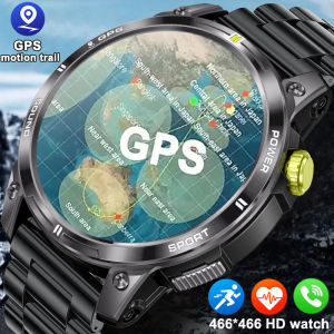 2024 New outdoors Smart Watch Men Watch AMOLED HD Screen Bluetooth Call GPS Trajectory Heart rate Compass SmartWatch For Xiaomi